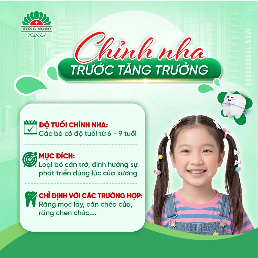 Vì sao nên chỉnh nha sớm cho trẻ?