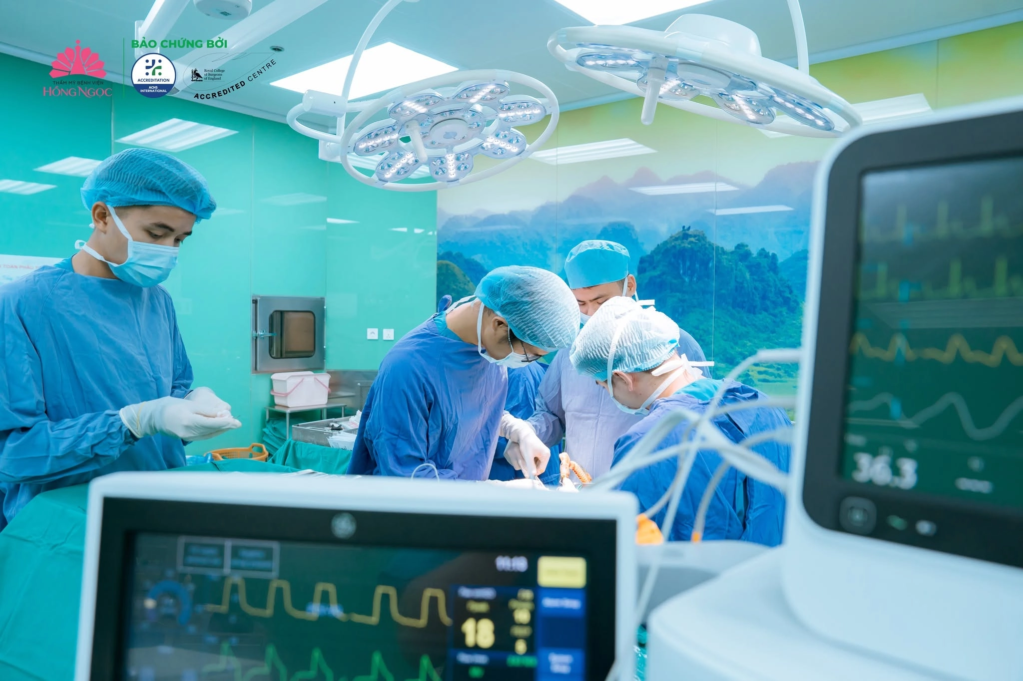 Thẩm mỹ Bệnh viện Hồng Ngọc có đội ngũ bác sĩ giàu kinh nghiệm