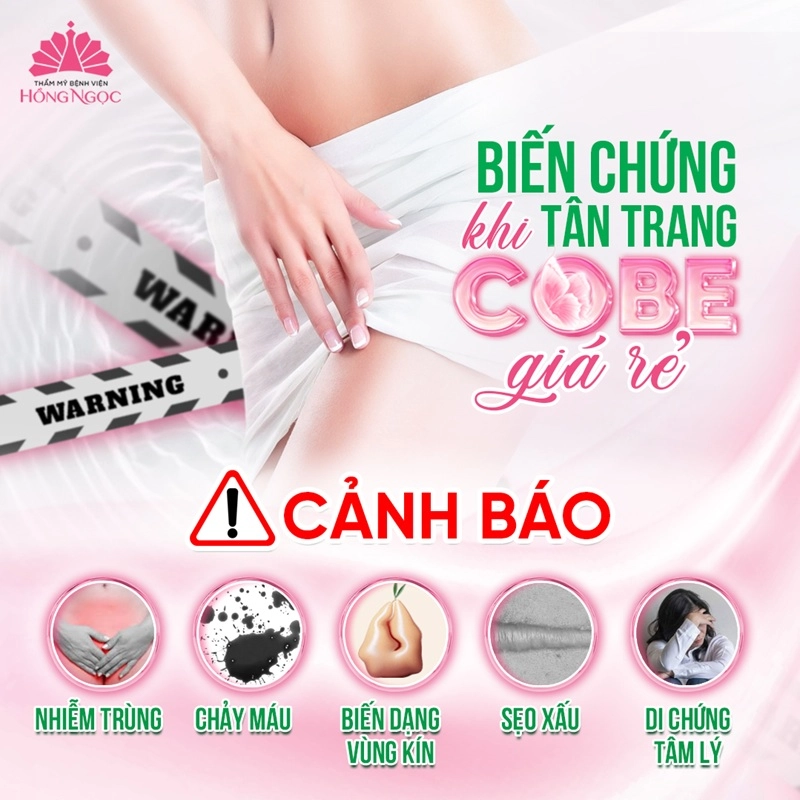 biến chứng khi thu hẹp âm đạo giá rẻ