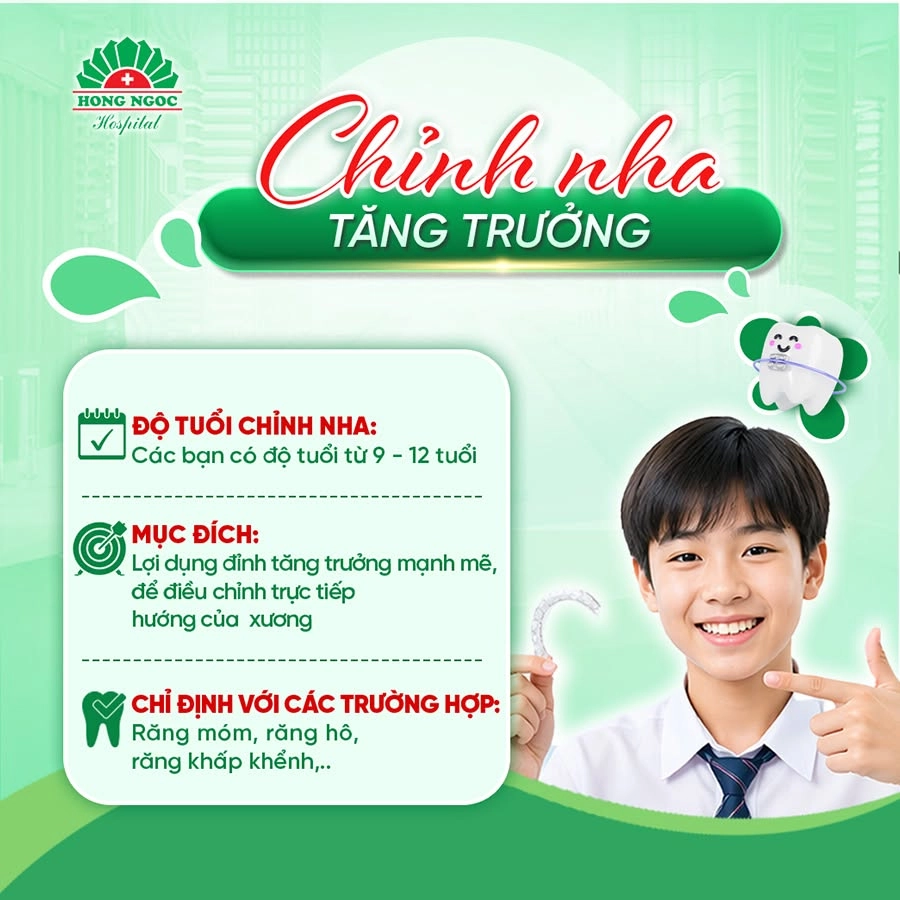 Vì sao nên chỉnh nha sớm cho trẻ?