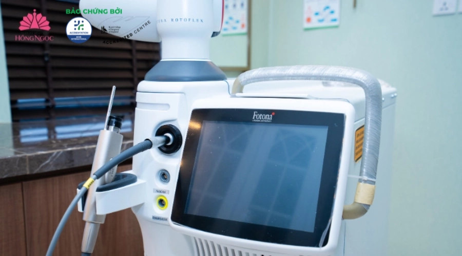 Laser Fotona 4D sử dụng dụng để trẻ hóa làn da