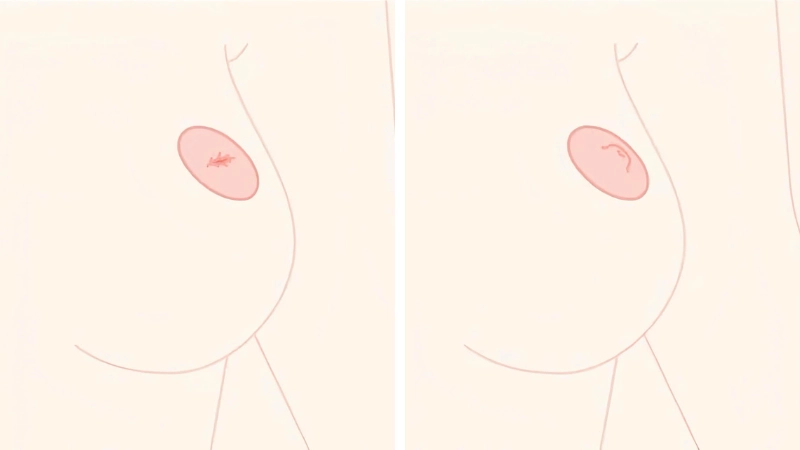 phẫu thuật tụt núm vú