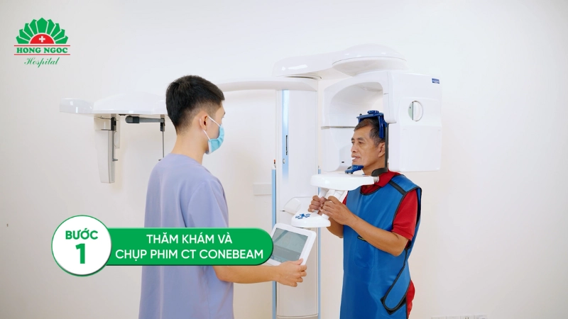 quy trình trồng răng Implant