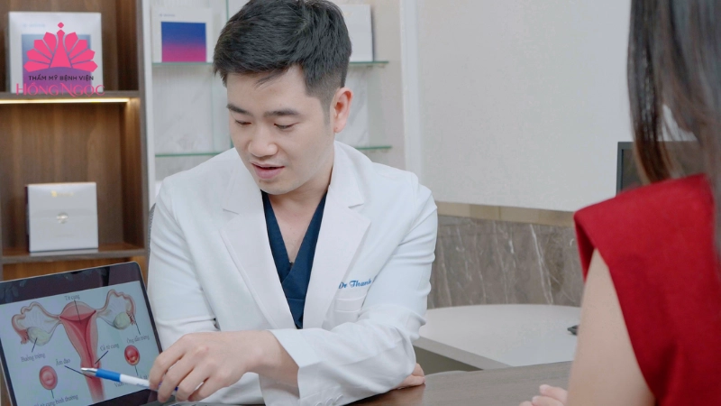 tạo hình môi bé